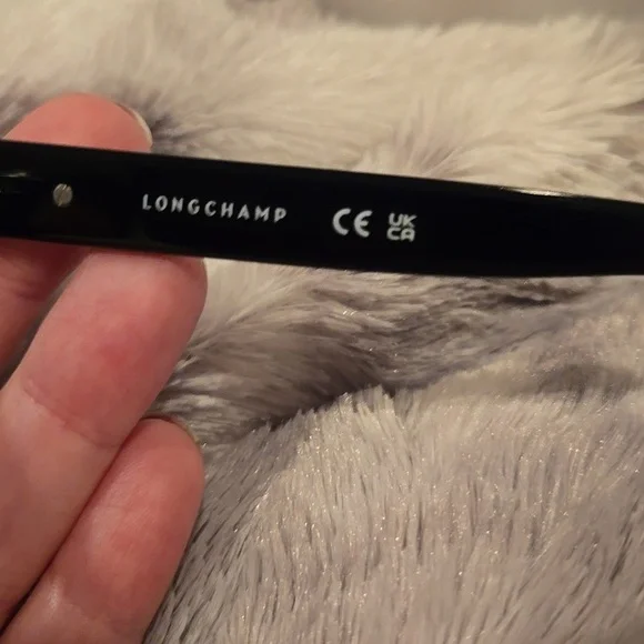 Longchamp Paris Black Cat-Eye Sunglasses with Gradient Lenses Brand New In Case - Picture 6 of 16